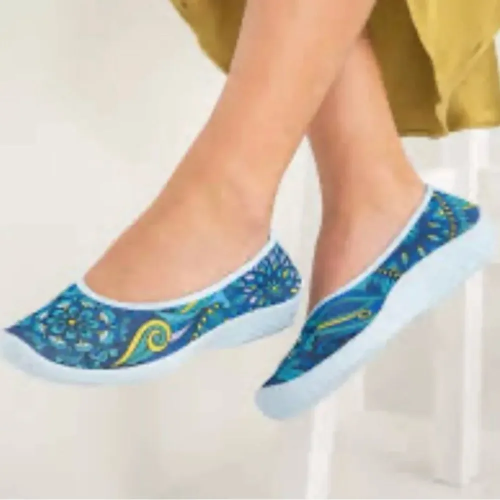 ARCOPEDICO MANDALA BALLET FLATS, ARTIST EDITION, SZ 38‎